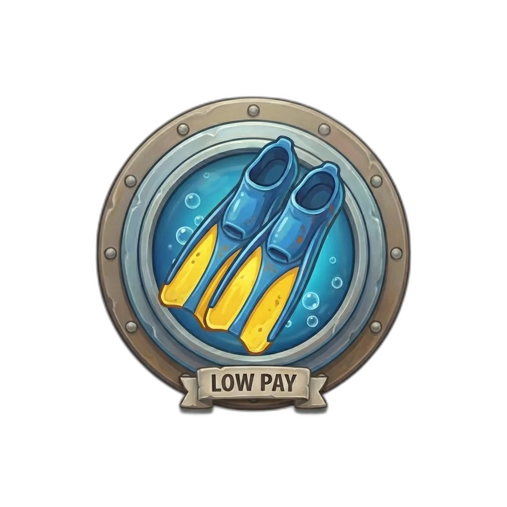 Razor Shark Flossen Low-Value-Tauchausrüstung